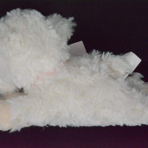 Nat & Jules Plush Ivory Lamb Rattle Soft Baby Toy - Picture 3 of 9
